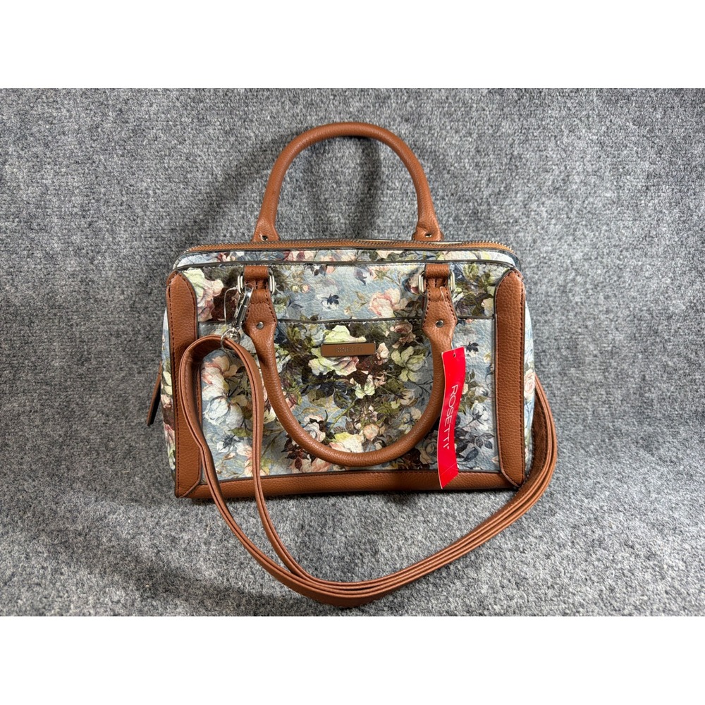 Rosetti Irene Satchel Floral Palace and Garden Handbag Crossbody 11RO511KL NEW